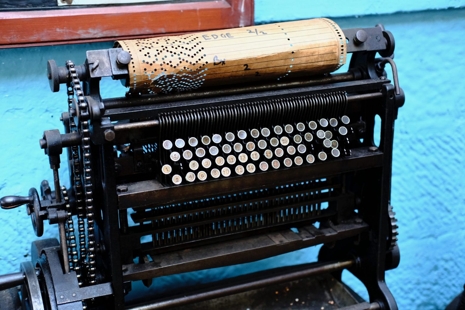 Weaving machine programmer