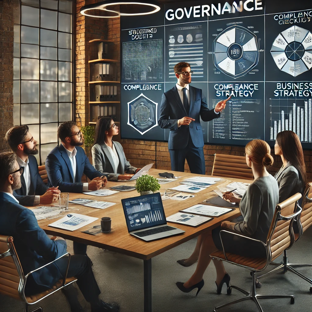 A-modern-small-business-office-with-a-diverse-team-of-professionals-engaged-in-a-governance-meeting